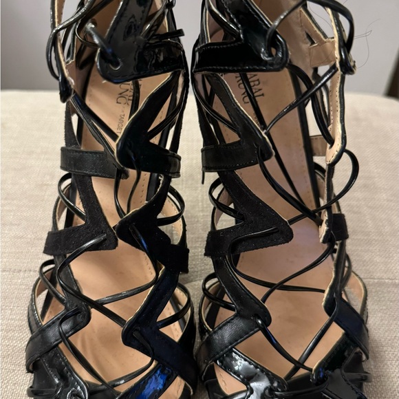 NEW “Prabal Gurung for Target” black women’s strapped heels size 8 (no box) - Picture 4 of 16
